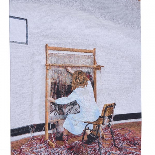 De weefster (The weaver) | 130cm x 87cm; gobelin; 2015