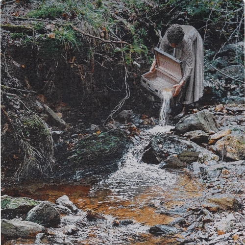 Source | 151 x 83 cm, gobelin, 2025