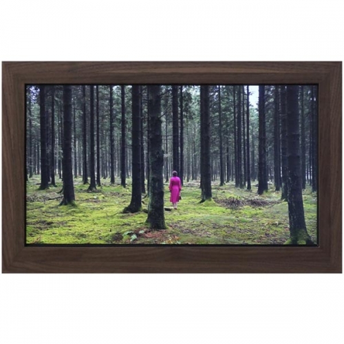 Coppélia | fragment | loop; monitor, player, walnut box; 51 x 32 x 19 cm; 2020